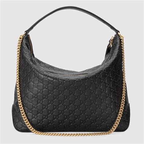 gucci signature large hobo bag price|gucci hobo bag sale.